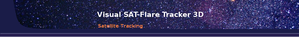 Visual SAT-Flare Tracker 3D